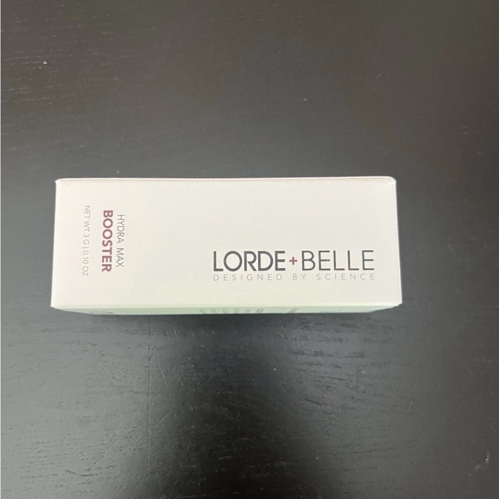 Lorde & Belle Hydra Max Booster 0.1 Oz RETAIL $59 New In Box